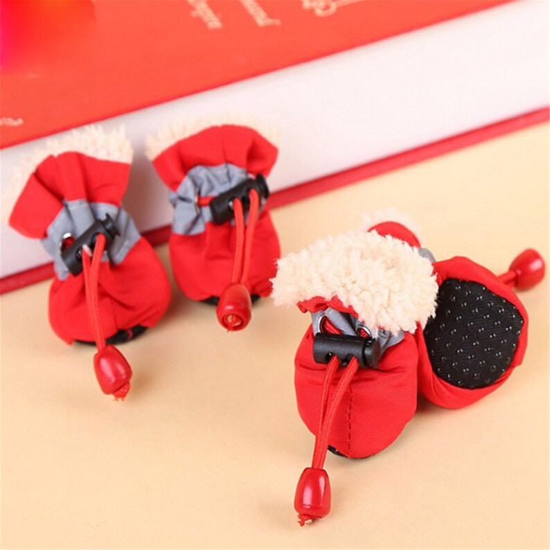 Winter shoes for Small dogs Warm Dog Shoes Puppy Shoes For Etsy