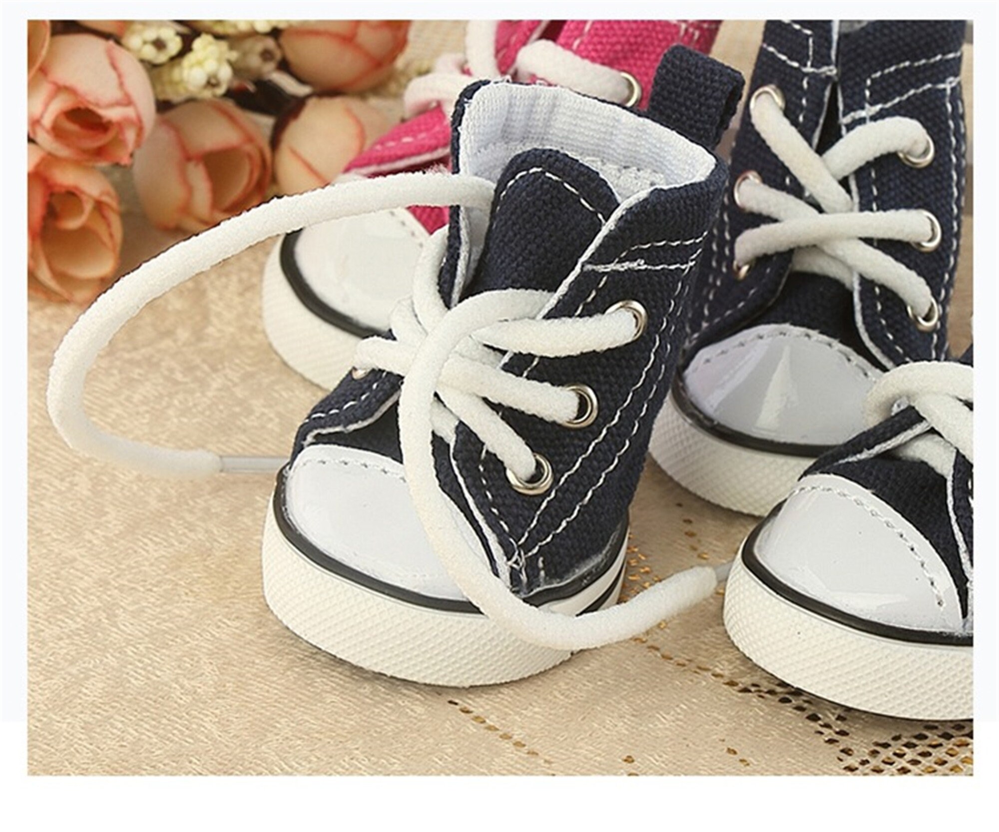 dog canvas shoes