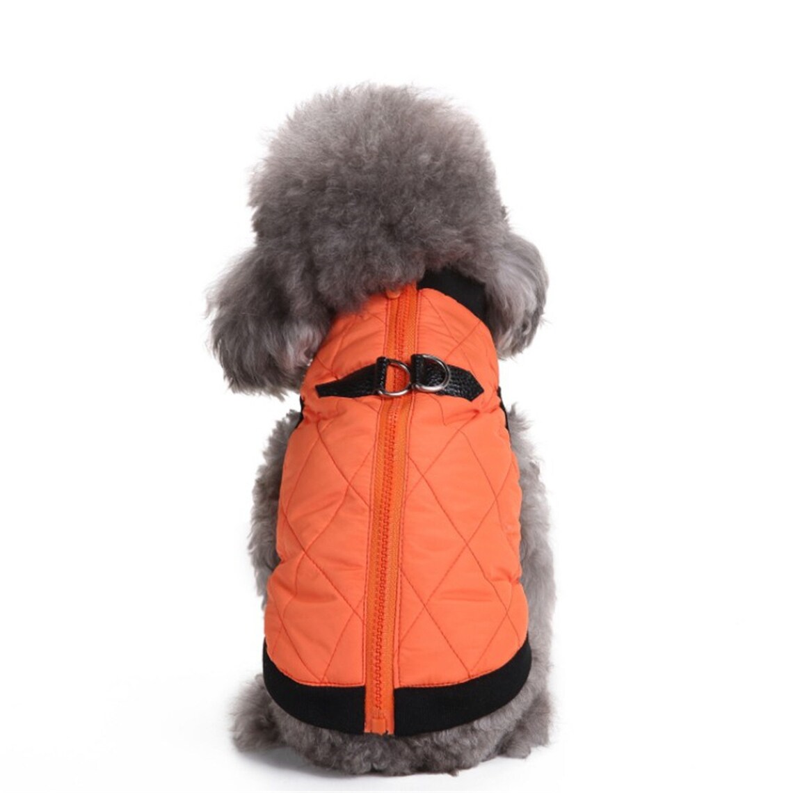 Pet Clothes Winter Jacket Coat With Zipper Warm Dog Clothes Etsy