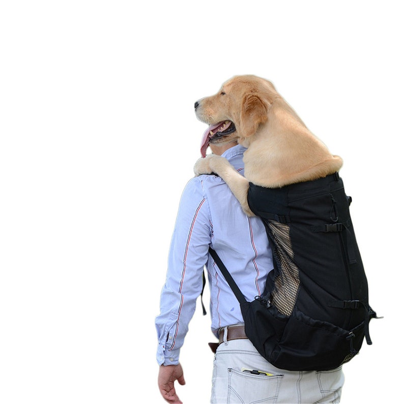 Breathable Pet Dog Carrier Bag for Large Dogs Golden Retriever Etsy