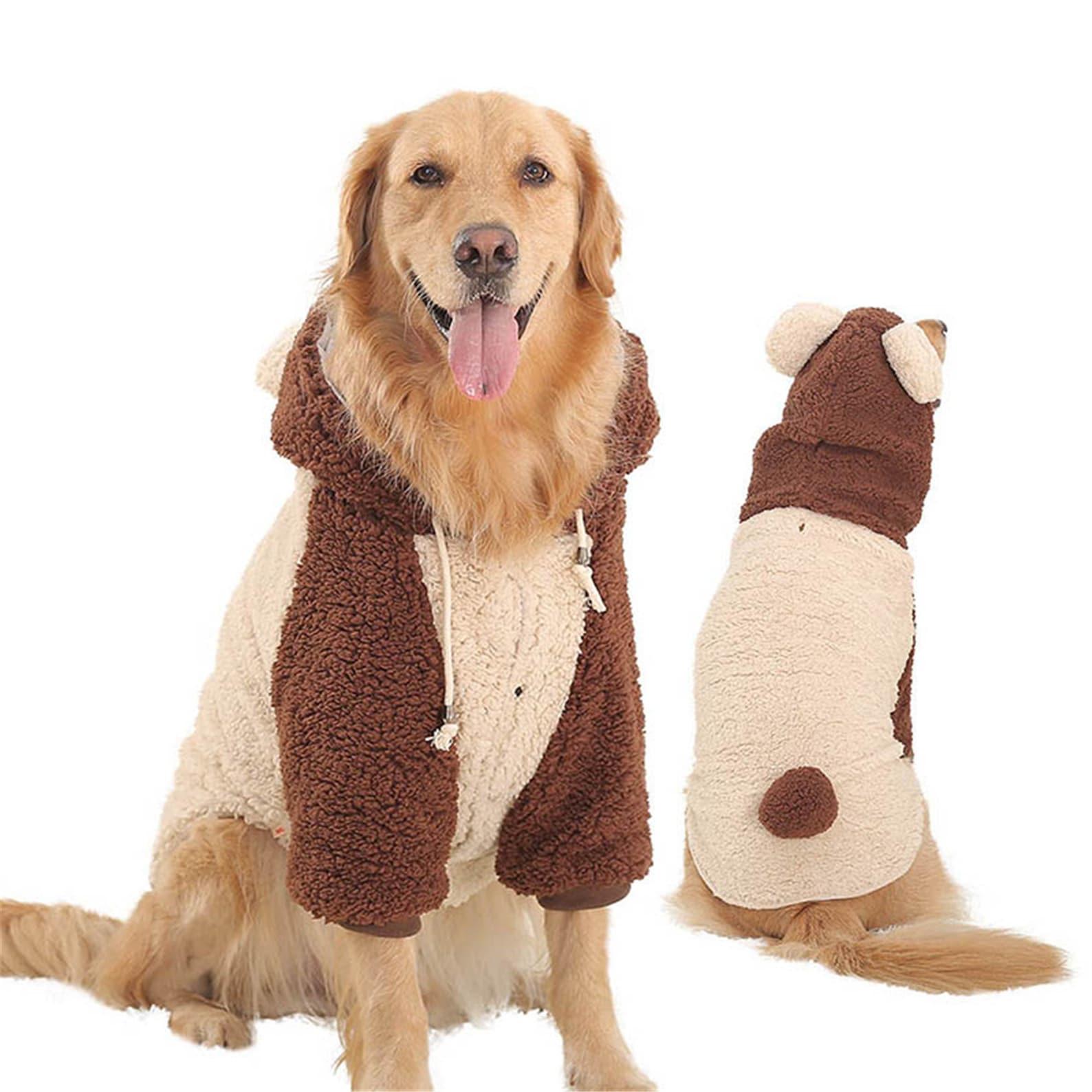 Big Dog Clothes For Golden Retriever Dogs Coat Large Size Etsy
