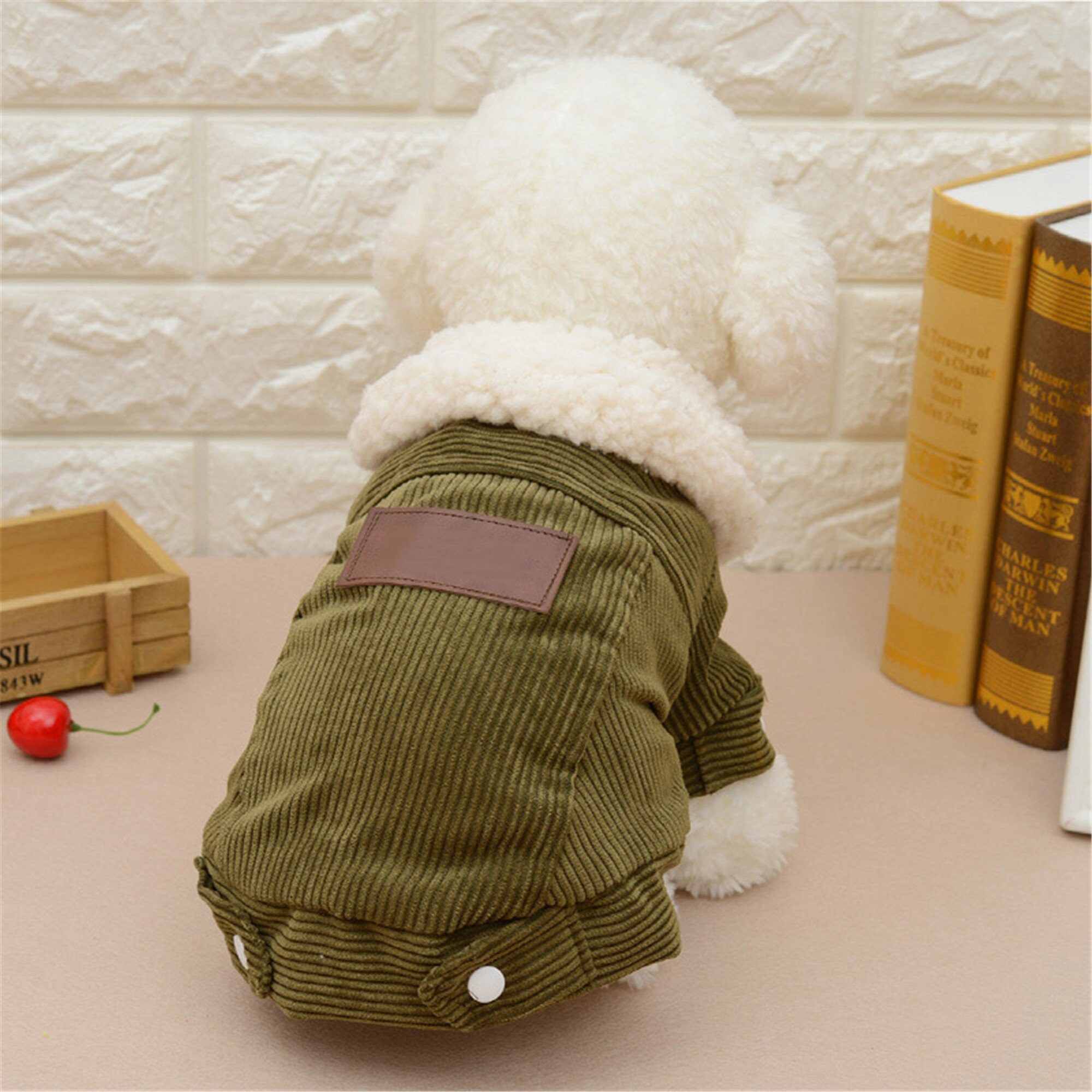 Pet Clothes For Small Dogs Thicken Winter Warm Fleece Puppy Etsy