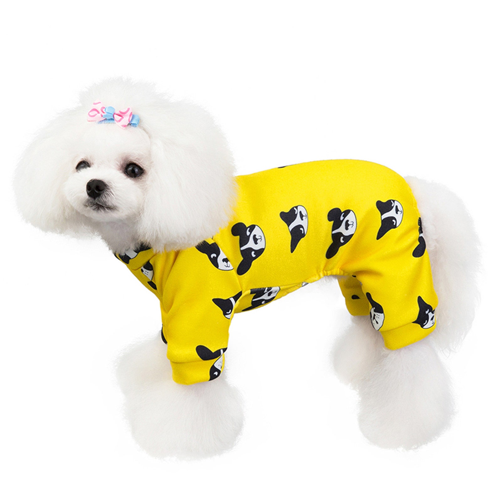 Baumwolle Hund Kleidung Französisch Bulldogge Pet Jumpsuit Etsy