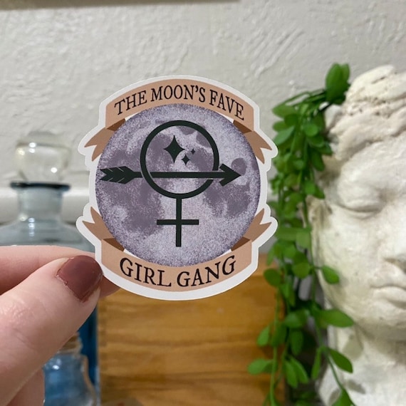 Artemis 'Moon's Girl Gang' Sticker