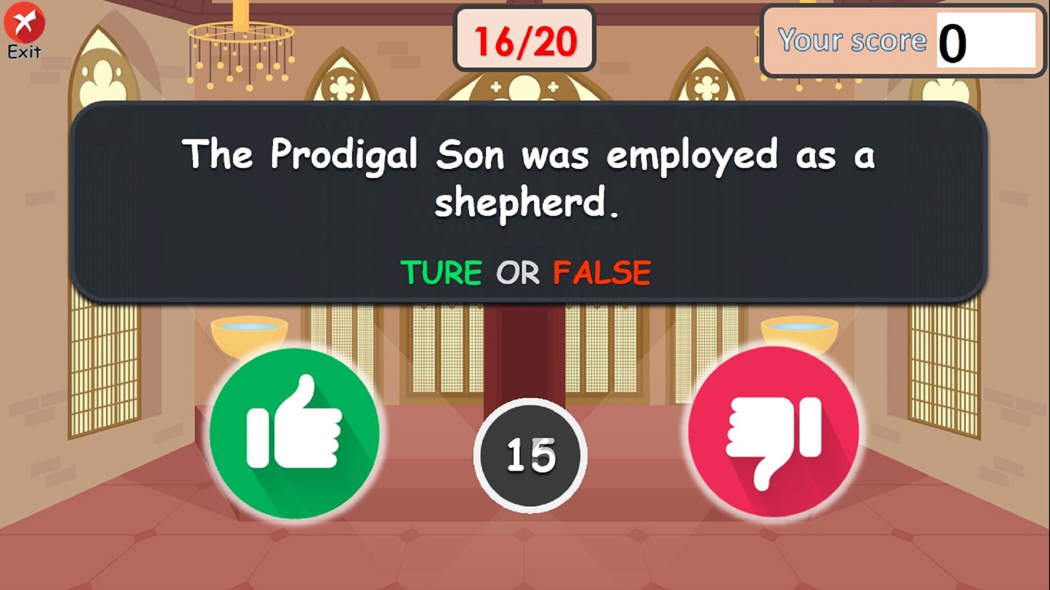 True or False Biblical, Bible Quiz, Bible Trivia, Virtual Powerpoint ...