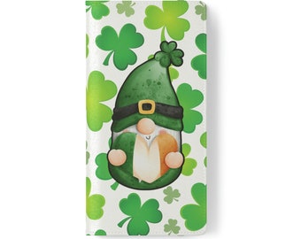 St Patricks Day Flip Wallet Phone Case, Card Holder Phone Case, Ireland Love Ireland Pride Phone Case, Samsung S21 to S22 Ultra