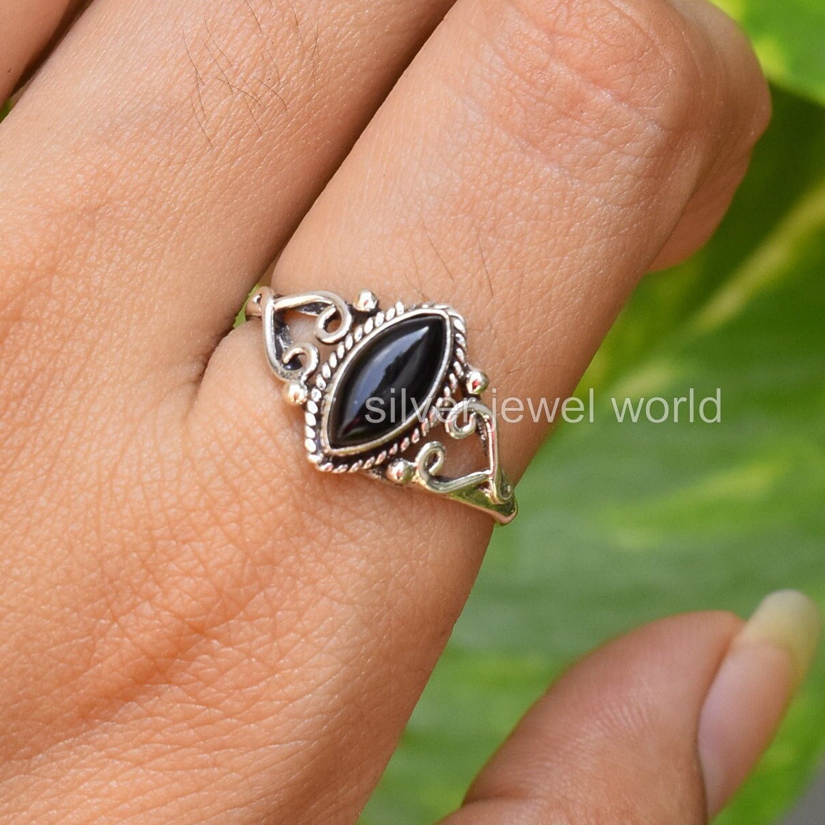 Details about Solid 925 Sterling Silver Marquise Shape Black Onyx Handmade Rings KGJ-R-1119 Details about Solid 925 Sterling Silver Marquise Shape Black Onyx Handmade Rings KGJ-R-1119