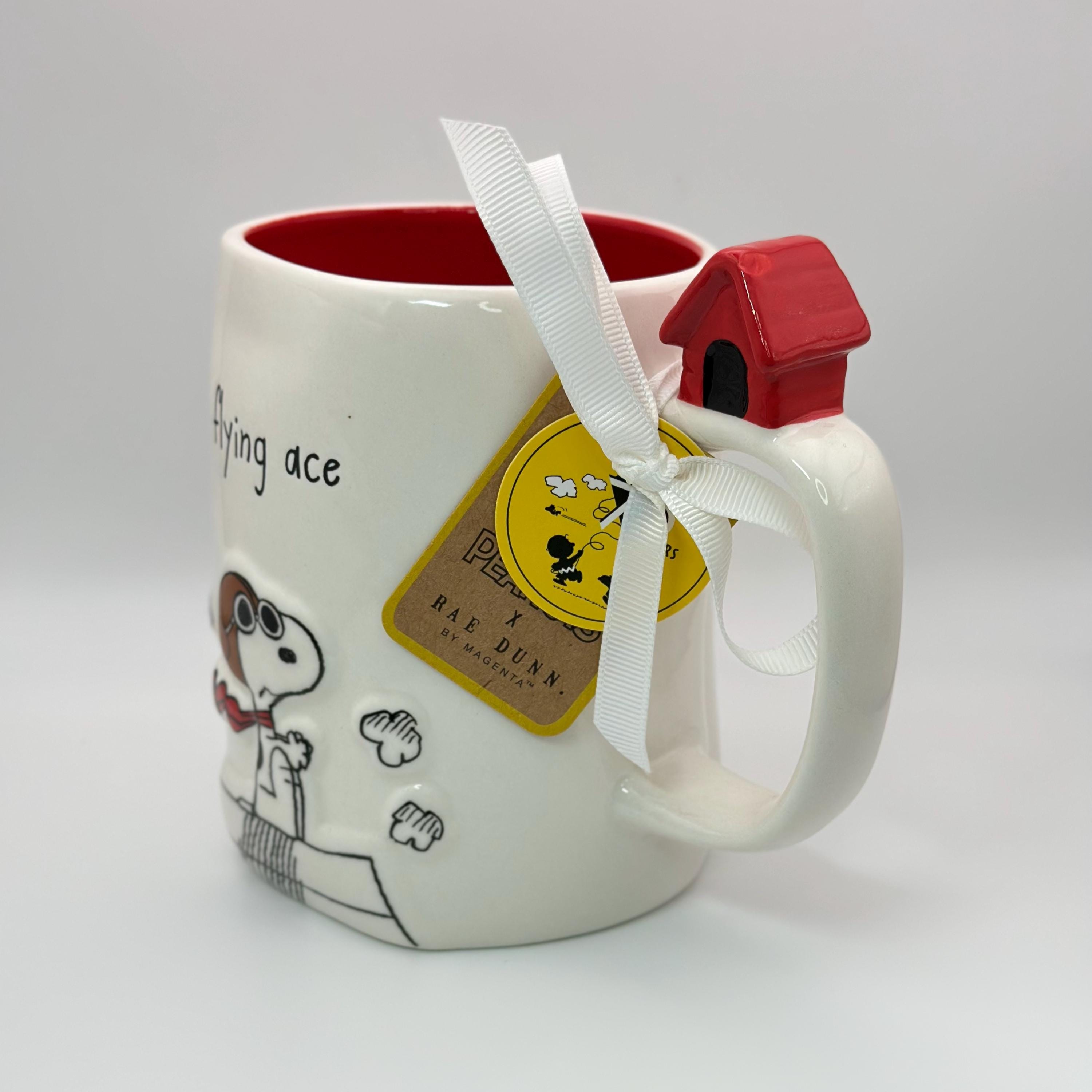 Snoopy Flying Ace 陶器製 キャニスター