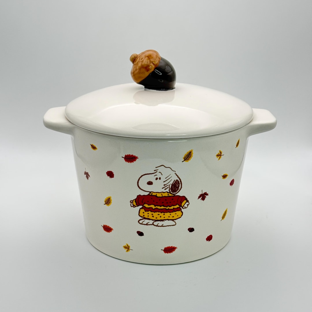 Rae Dunn Snoopy Bake Dish: Sweater Weather Fall Decor - Etsy