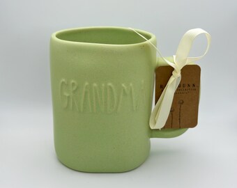 Pastel Green matte GRANDMA coffee mug by Rae Dunn | Mother's day mug