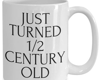 50th Birthday Gift Fiftieth Birthday Mugs Gag Gifts Halfway To A Hundo Large 50th Birthday Gift Fiftieth Birthday Mugs Gag Gifts Halfway To A Hundo Large