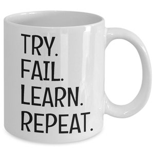 Try fail learn repeat mug image 2