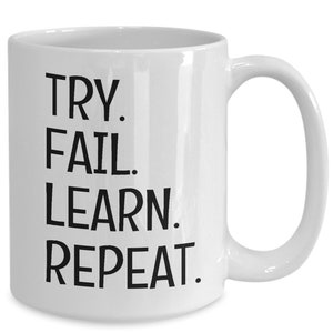 Try fail learn repeat mug image 1