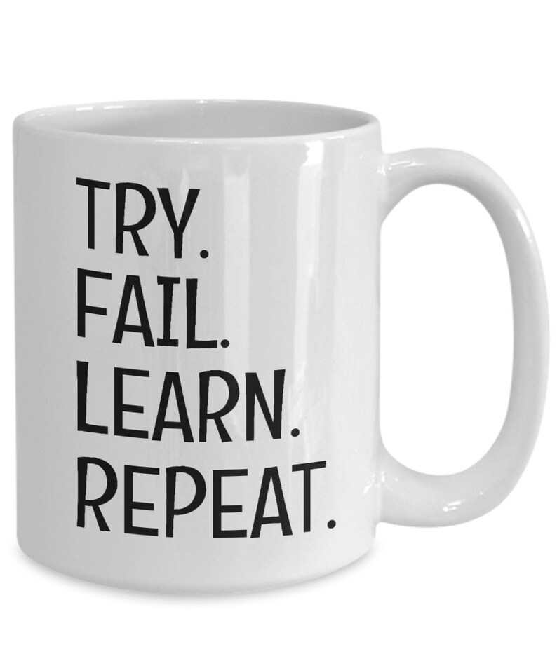 Try fail learn repeat mug image 1