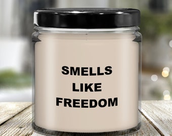 Smells Like Freedom Candle, Retirement Candle