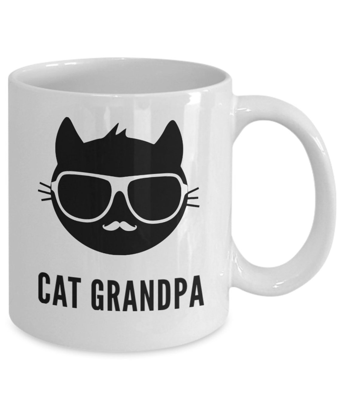 Cat Grandpa Gift Cat Grandpa Mug Cat Grandpa Coffee Mug Etsy