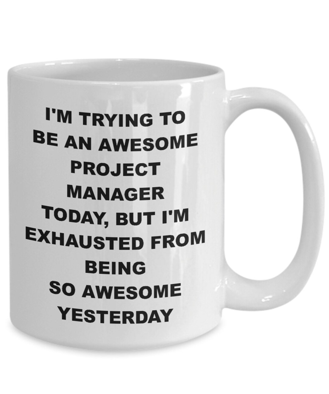 Project Manager Mug, Senior Project Manager Christmas Gift, PM Gift ...