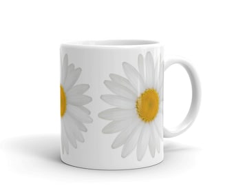 Daisy Mug Flower Mug Flower Power Coffee Mug Daisy Cadeau pour elle