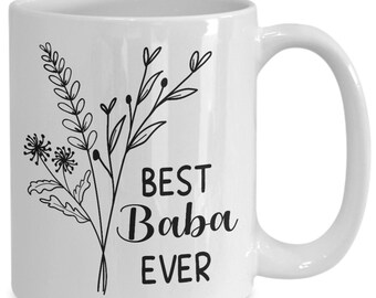 La migliore tazza di baba di sempre, regalo della nonna del baba, tazza del caffè del baba, babbo natale del baba, regalo di compleanno del baba