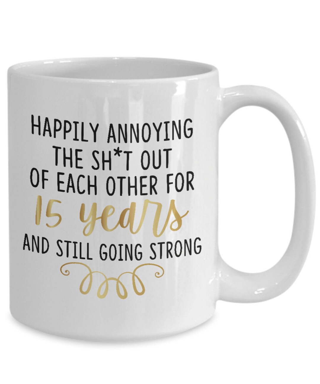 15th Anniversary Mug Happily Annoying Each Other for 15 Year - Etsy Canada 15th Anniversary Mug Happily Annoying Each Other for 15 Year - Etsy Canada