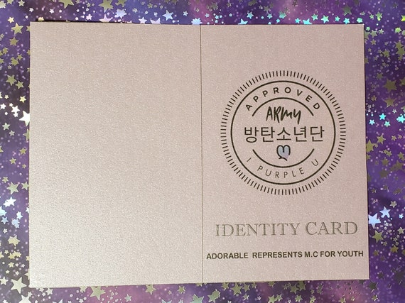 BTS Membership Booklet, Bangtan ID, ARMY Passport, Instant