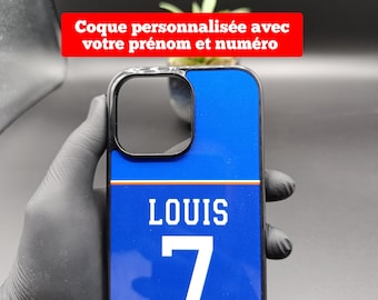 Coque de l'équipe de France personnalisable, coque foot, coque France