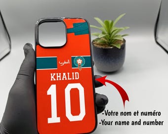 Coque Maroc personnalisée, coque foot
