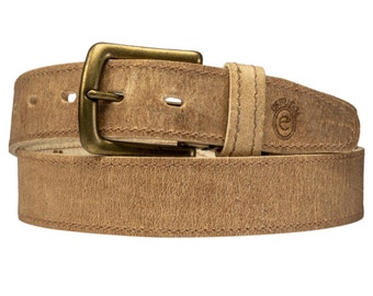 Rawhide Leather Belt | Argentinian Plain Rustic Gaucho Belt