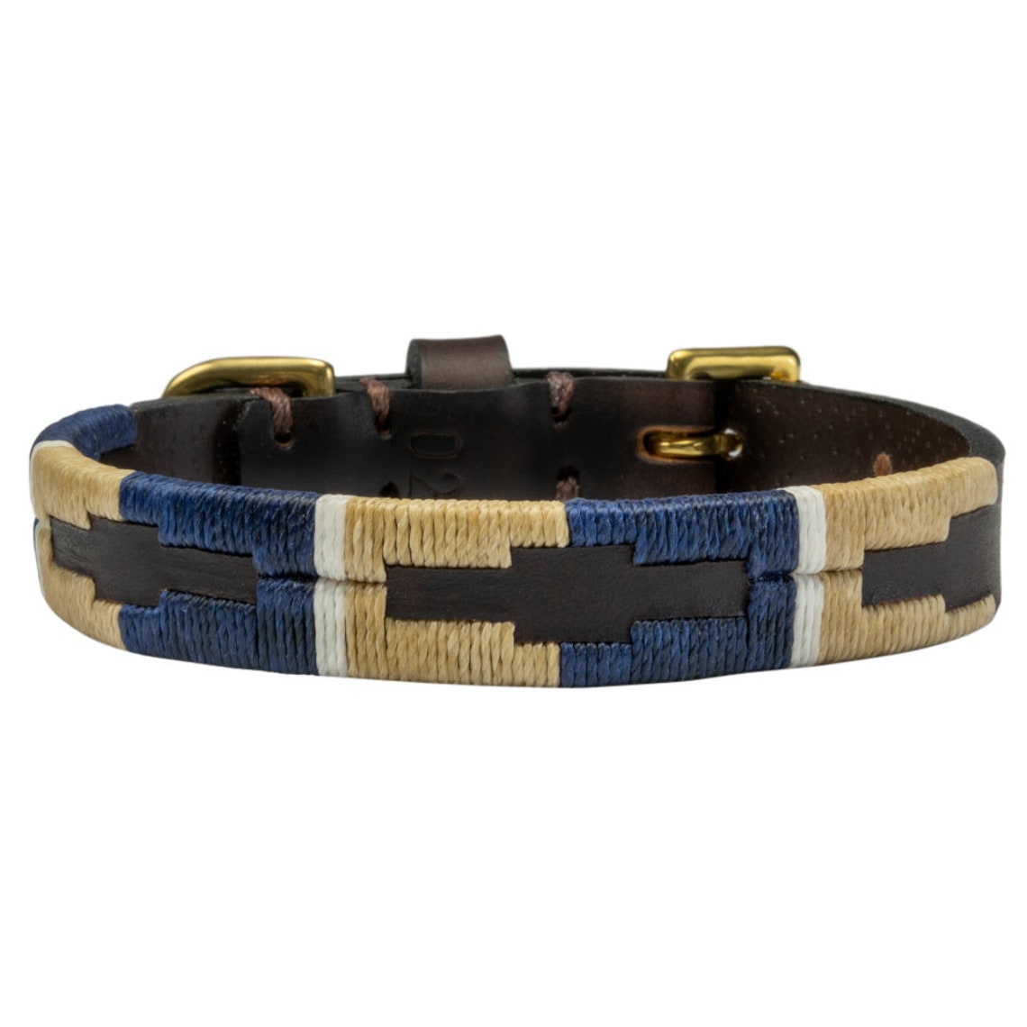 Polo Dog Collar Handmade Argentinian Leather Gaucho Dog Collar