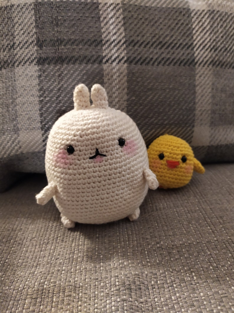 Molang and Piu Piu Crochet Amigurumi Toys - Etsy