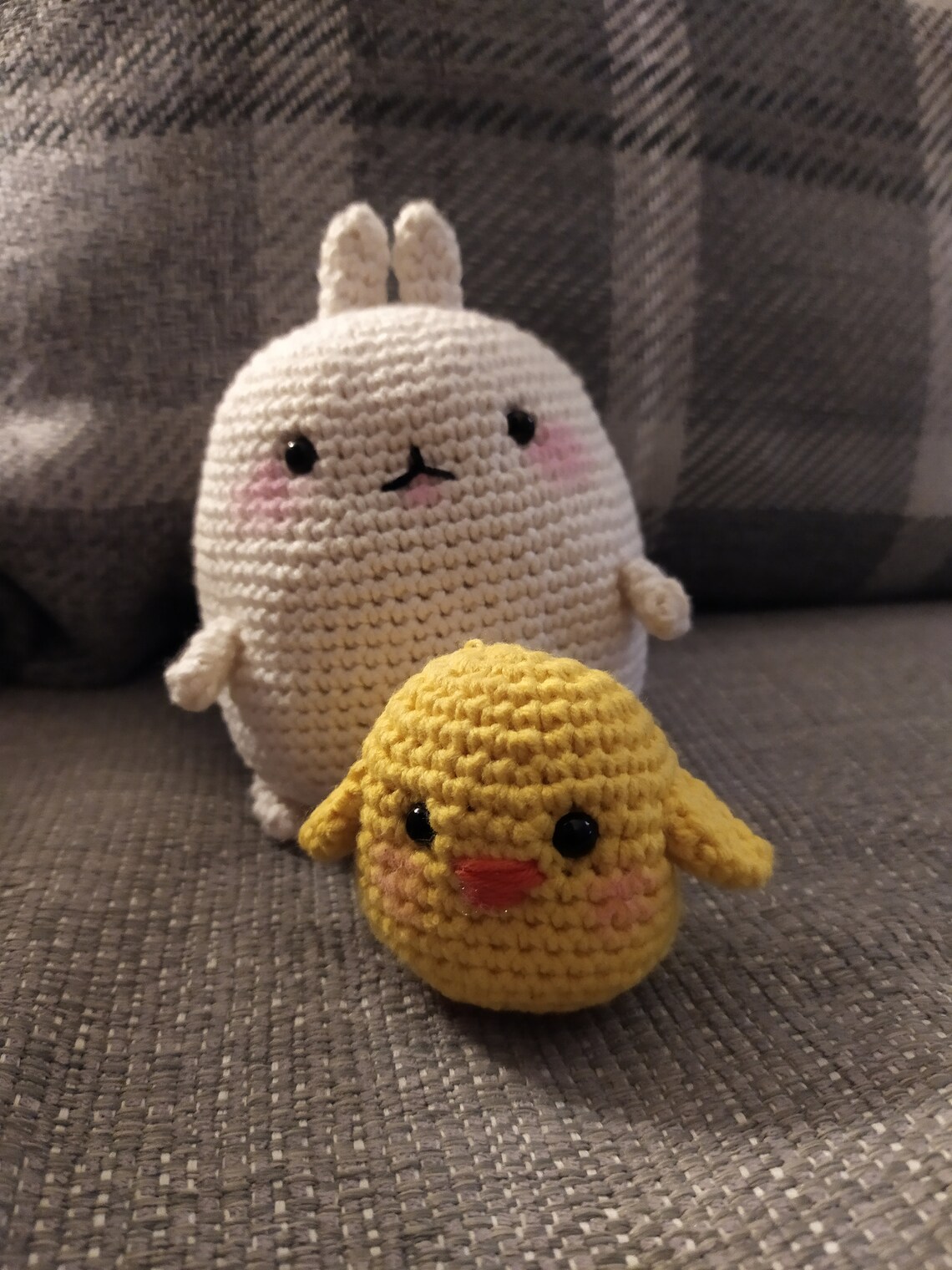 Molang and Piu Piu Crochet Amigurumi Toys - Etsy