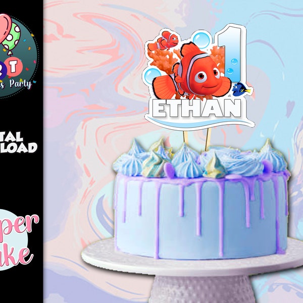 Nemo Cake Topper - Etsy
