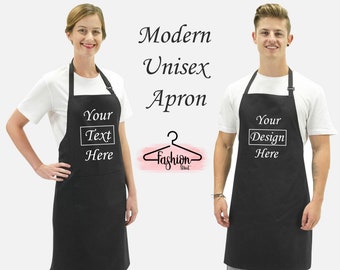 Personalized Aprons Custom Apron Customized Aprons Full-Length Bib Apron Your text Here Apron Chef Aprons Cooking Apron BBQ Apron