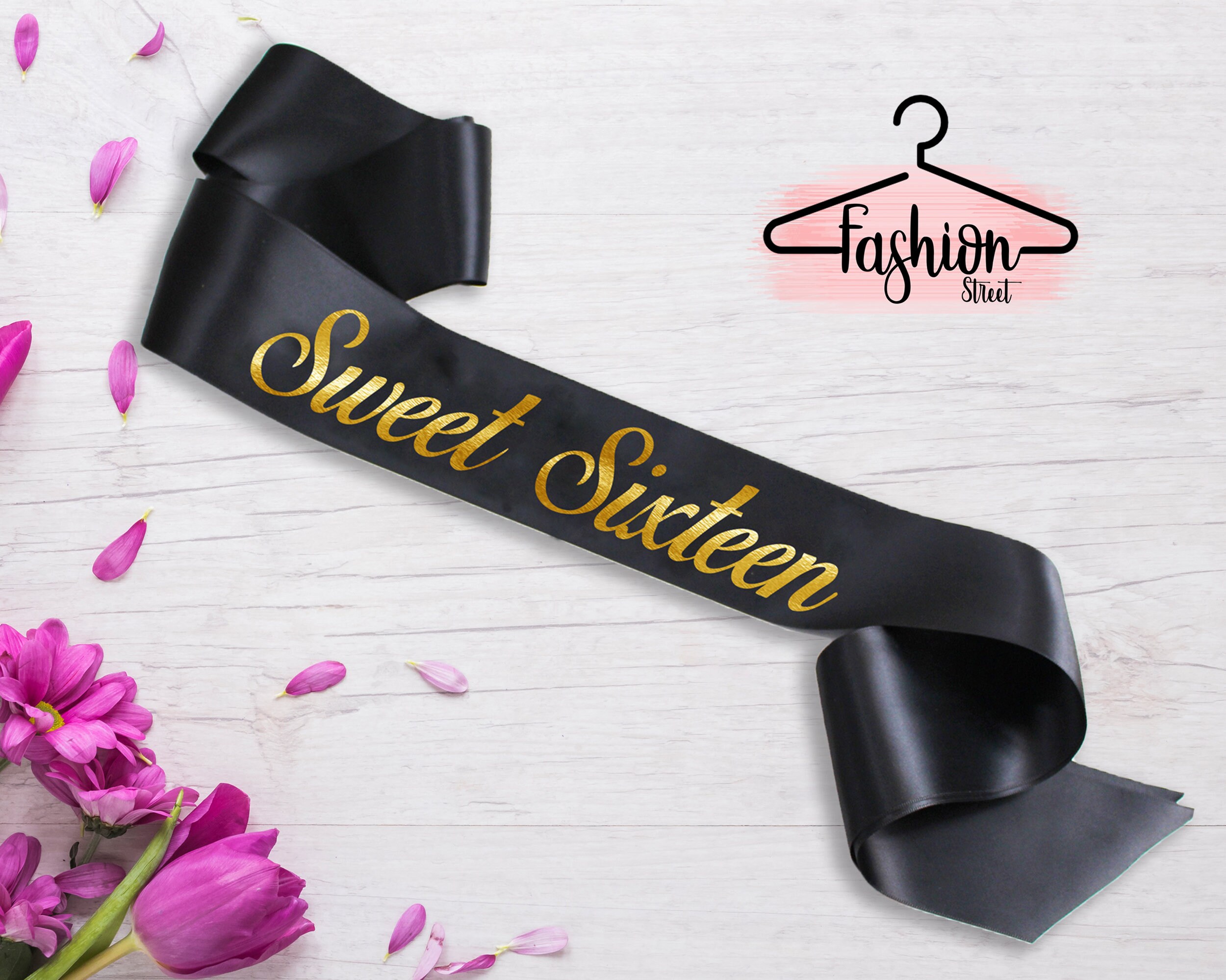 Custom Birthday Sash Personalized Sash Customized Sash Your Etsy