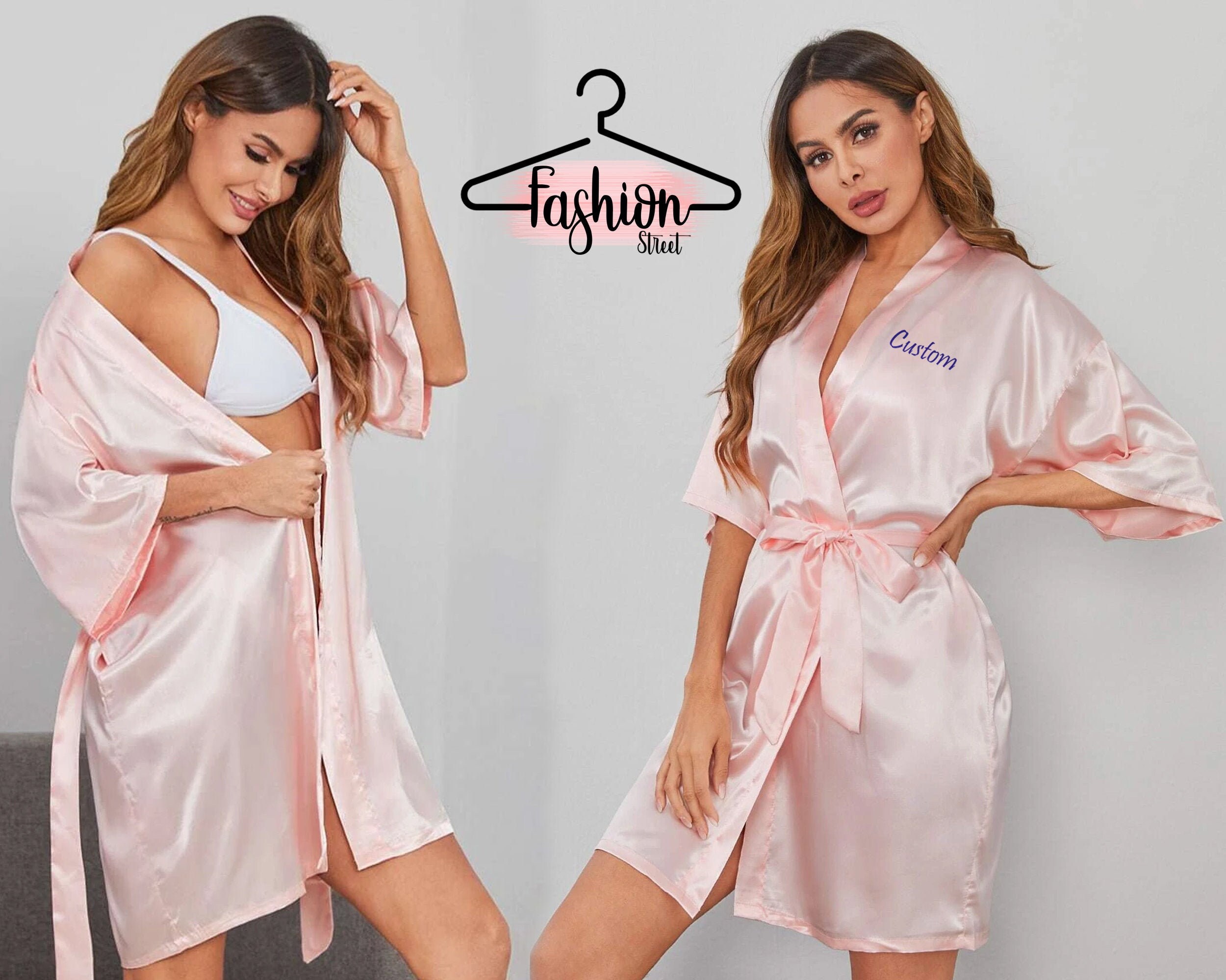 customized bride robe
