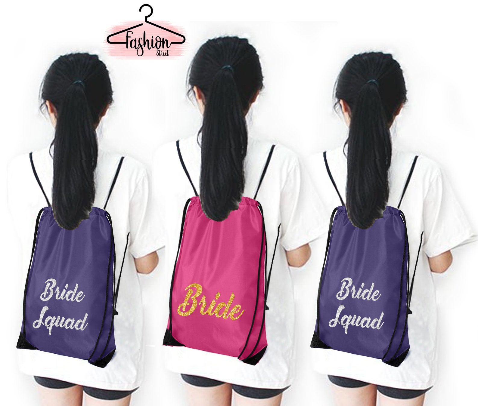 Personalized Name Drawstring Bag Customize Drawstring Custom Etsy