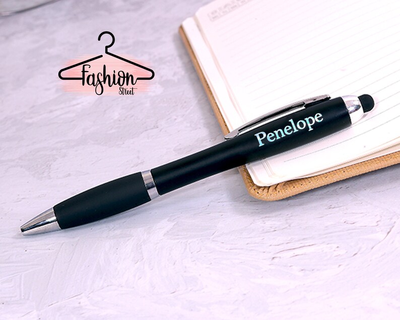 Customized Multi Color LED Pens Personalized LED Pen with Stylus Custom Name Pens Light Up Pens Birthday Pens Teacher/'s Gift for and Writers