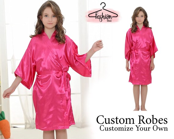 Etsy flower girl robes cheap