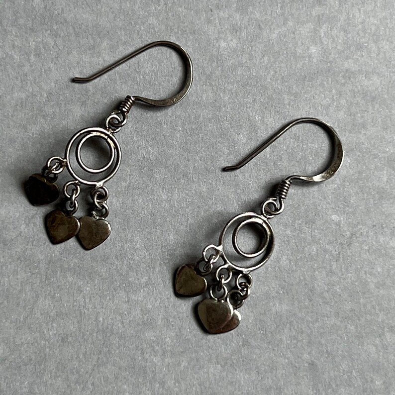 Vintage Silver Evie Earrings