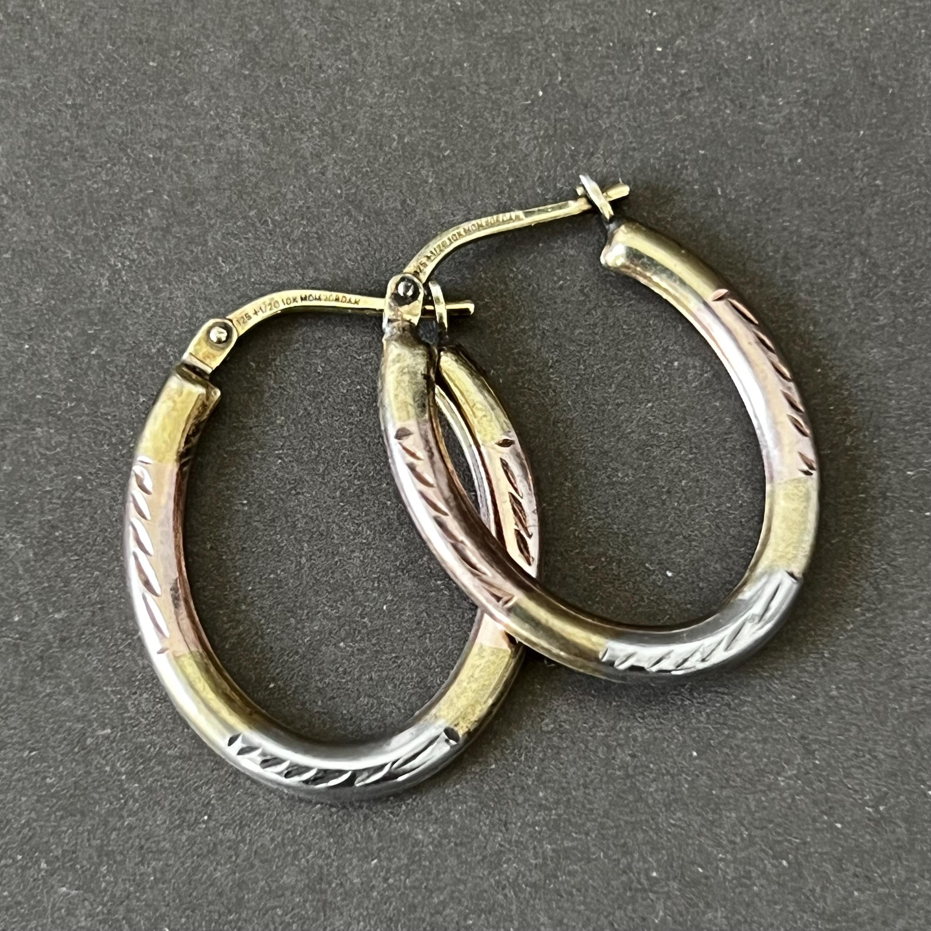 jordan womens gold hoops