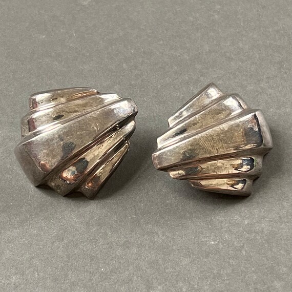 Vintage 925 earrings - image 5