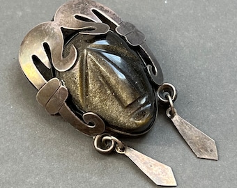 Vintage Sterling silver brooch