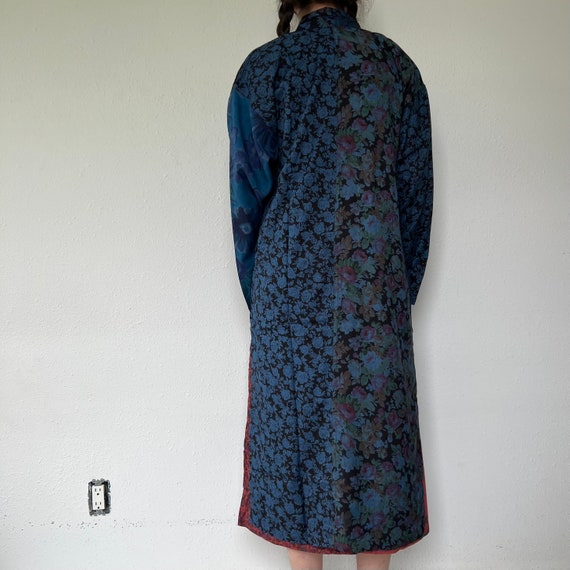 90s Vintage long Blazer Floral - image 7