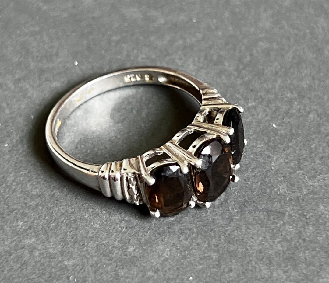Retro Gold Plated Silver Ring main image 0