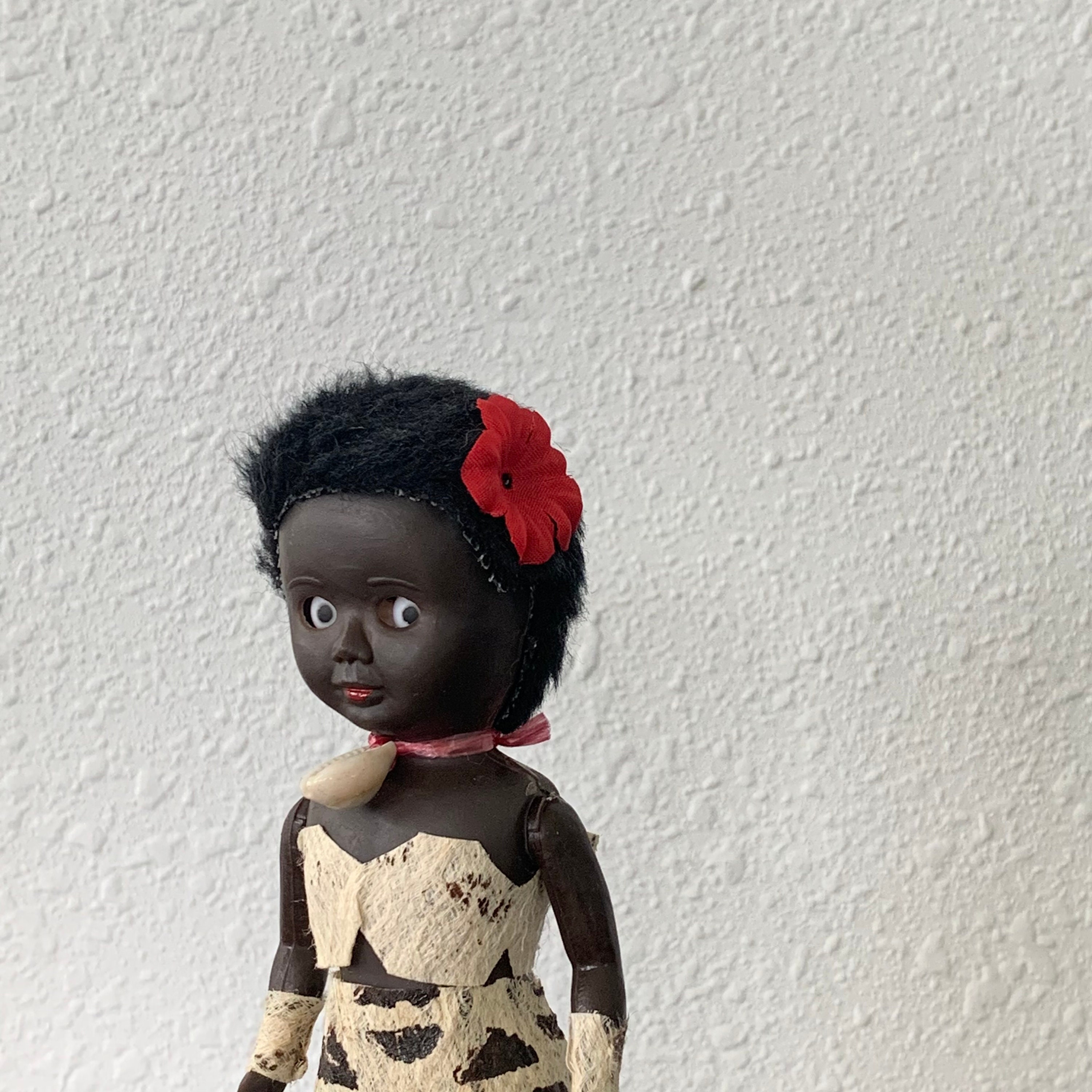 Vintage Plastic Black Doll Sleeping Eyes C229 Etsy