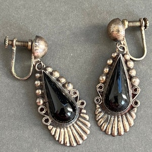 Sterling vintage earrings Mexico