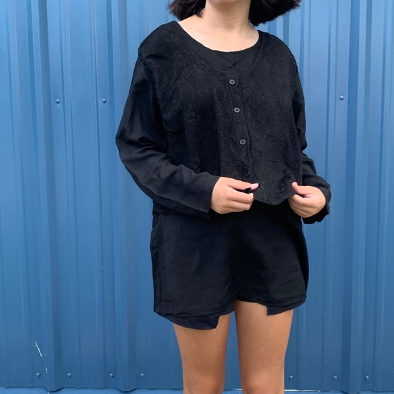 BLOUSE pull over Festival 90's Vintage |C1135 - image 1