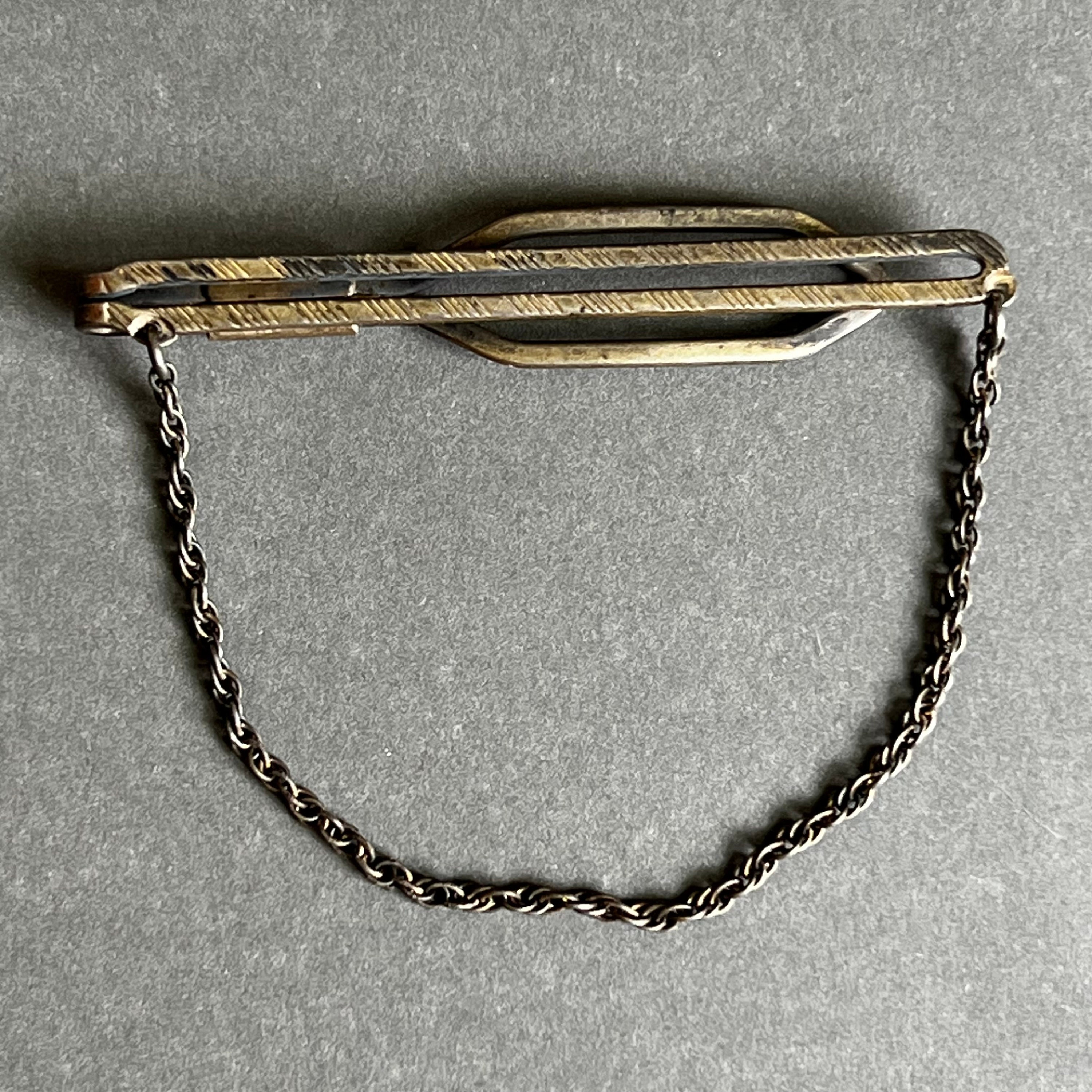 Vintage Sterling Tie Clip - Etsy