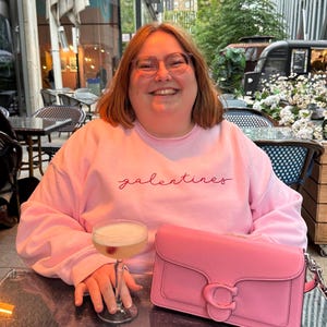 Galentines Sweatshirt - Plus Size Sweatshirt - M - 5XL - Embroidered