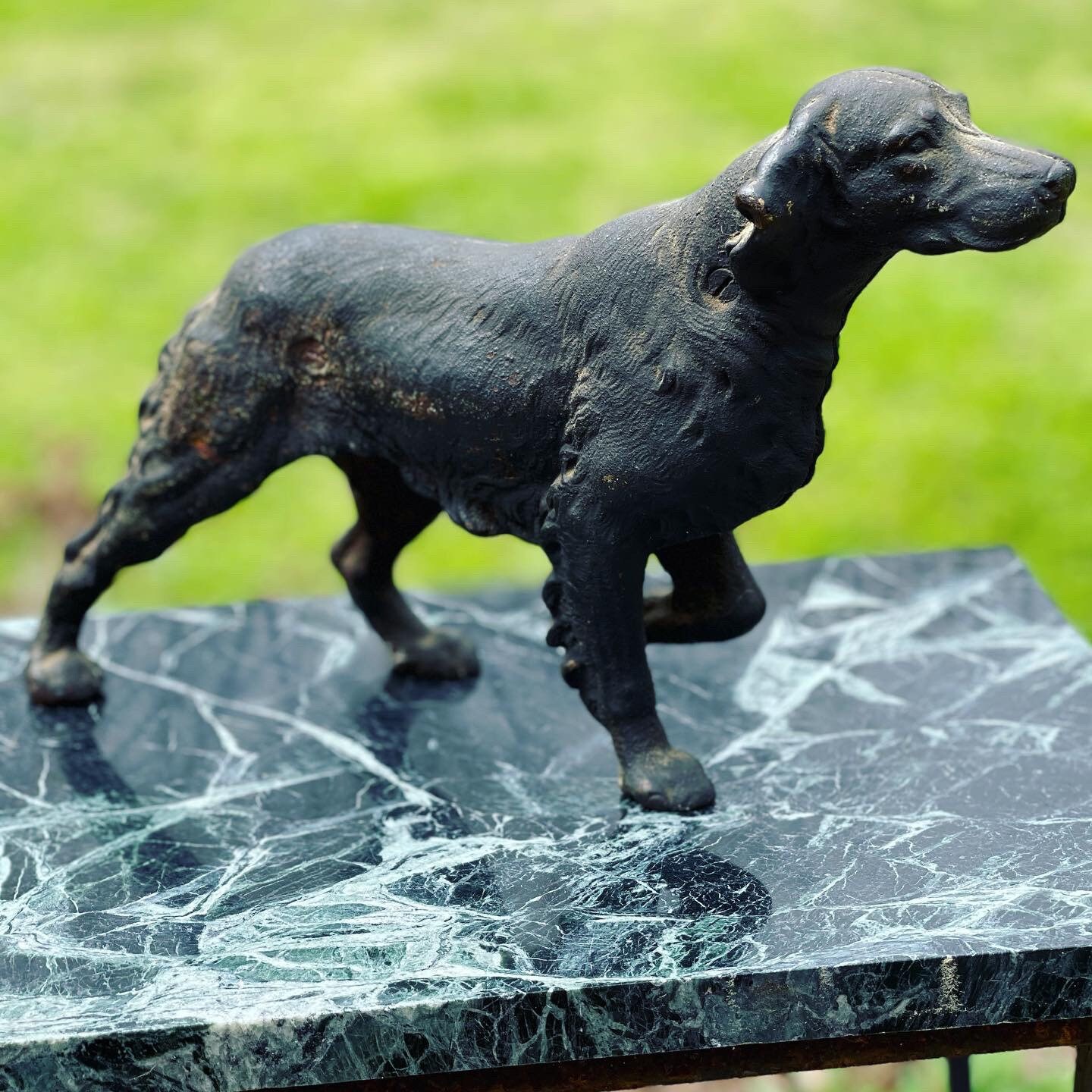 Antique cast iron hunting dog door stop 15 Etsy